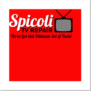 Spicoli TV Repair Posters and Art